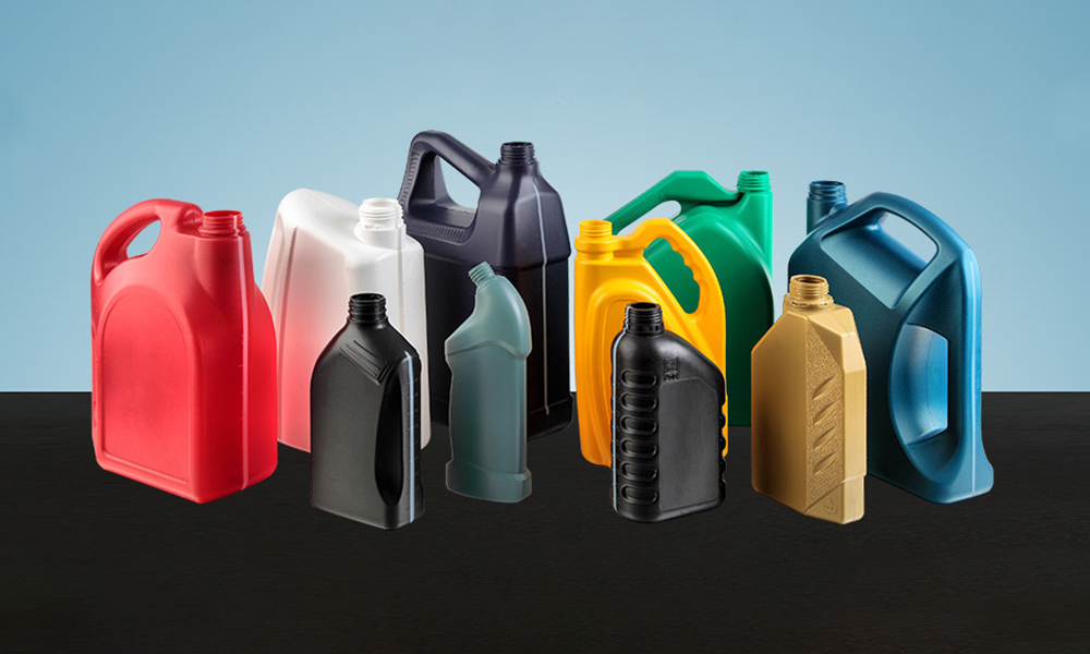 Mesin pengacuan tamparan botol minyak pelincir